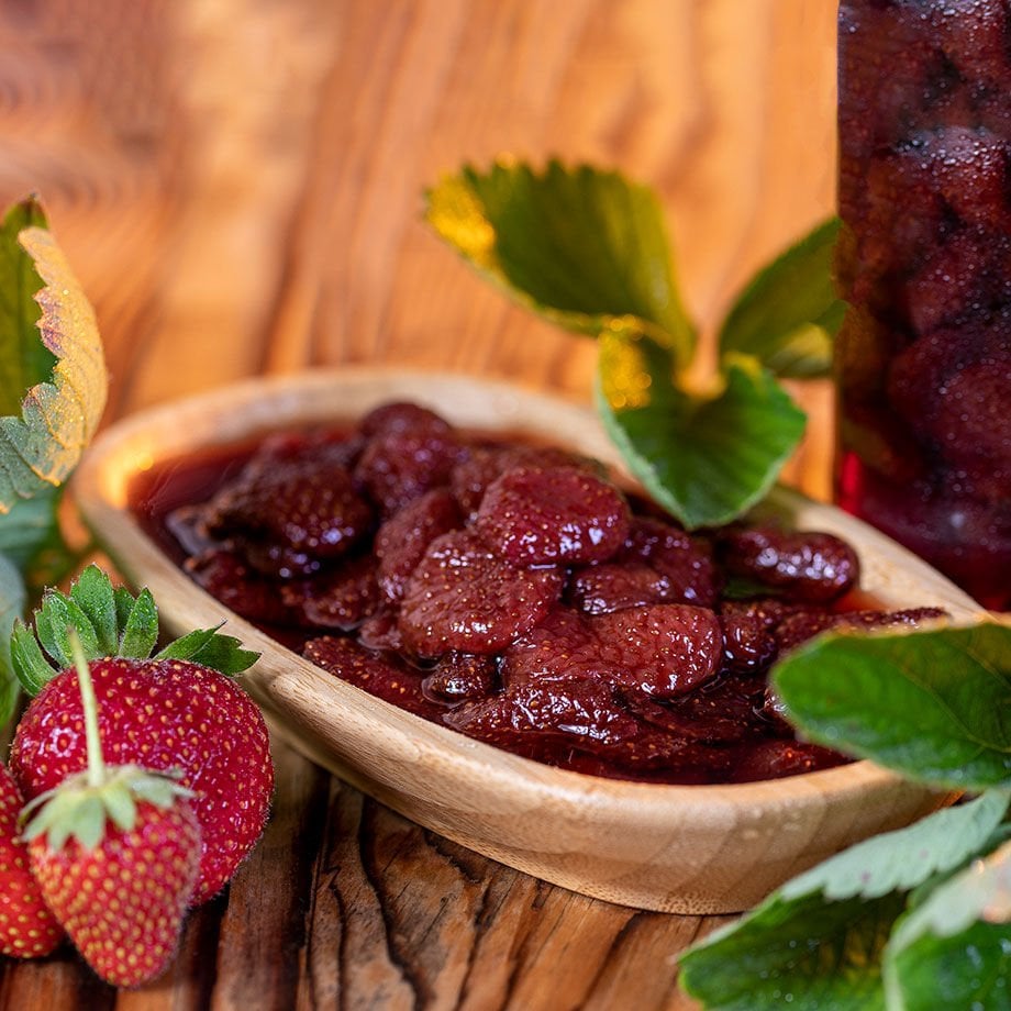 ŞEKERSİZ ÇİLEK REÇELİ  500 GR